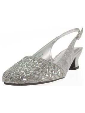 Women's Wide Width Chunky Block Heel Sandals Evening Dress Shoes